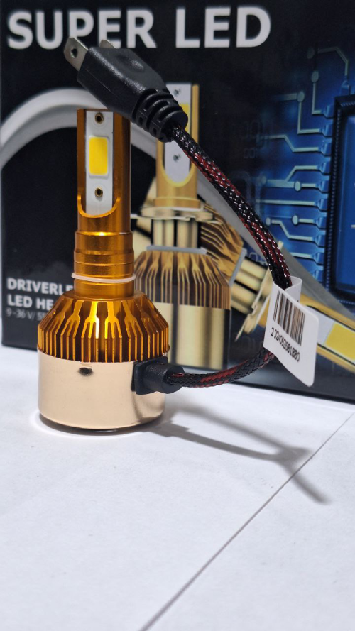 هدلایت SUPER LED D5 (H7) - Image 2